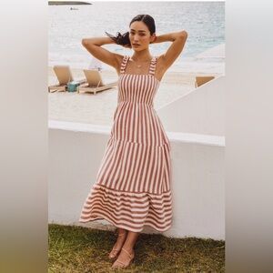 Marine Layer Selene Double Cloth Maxi Dress